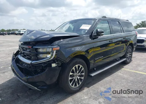 2025 Ford Expedition Platinum Max from USA, damaged, VIN 1FMJK1M89SEA17806